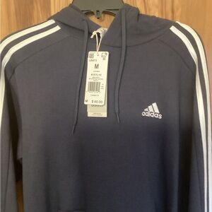 New men’s Adidas fleece hoodie.